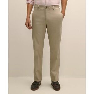 B by Brooks Brothers Chino Pants Mens 36W 34L Khaki Stretch Cotton Regular